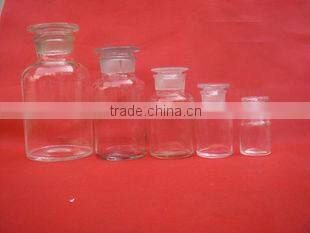 60ml narrow mouth clear glass Reagent Bottles