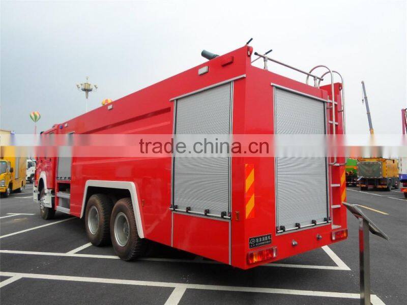 HOWO 10wheels fire fighting truck water tank capacity 16m3 with good price for sale 008615826750255 (Whatsapp)