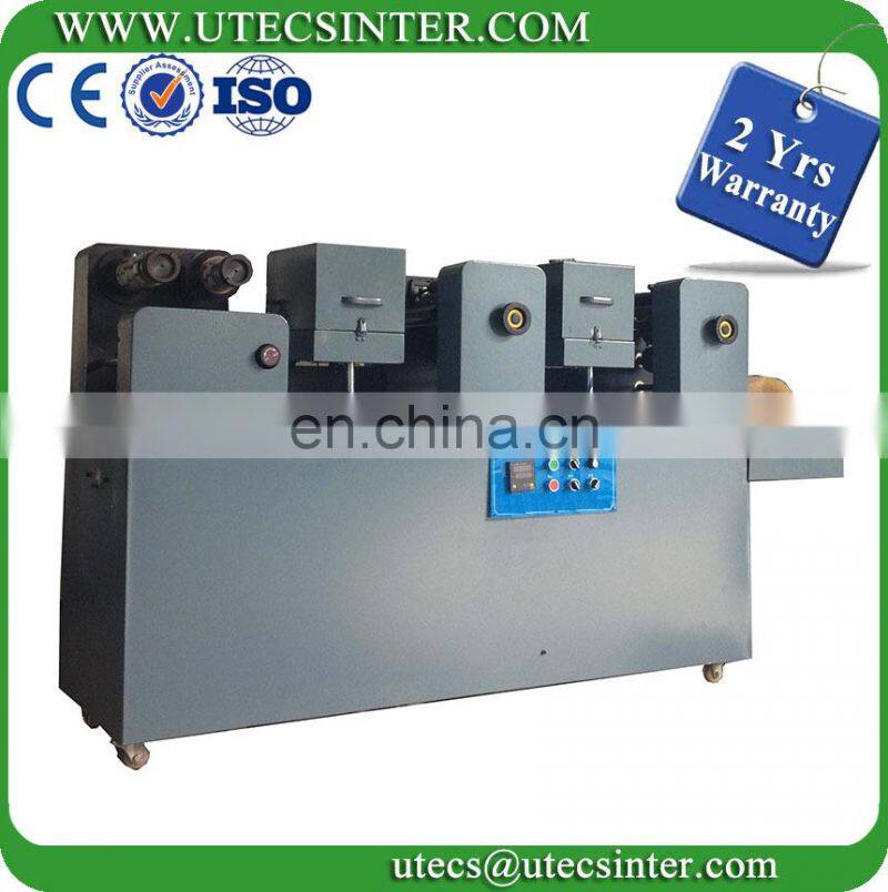 UT160 Automatic transparent BOPP carton sealing tape printer opp scotch label printing machine