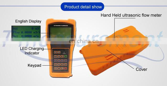 Taijia DN25-DN1000 separate hand-held pipeline ultrasonic flow meter ultrasonic flowmeters