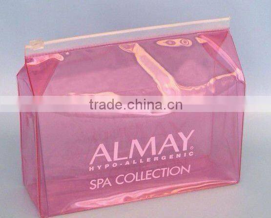 PVC cosmetic bag,clear pvc bag