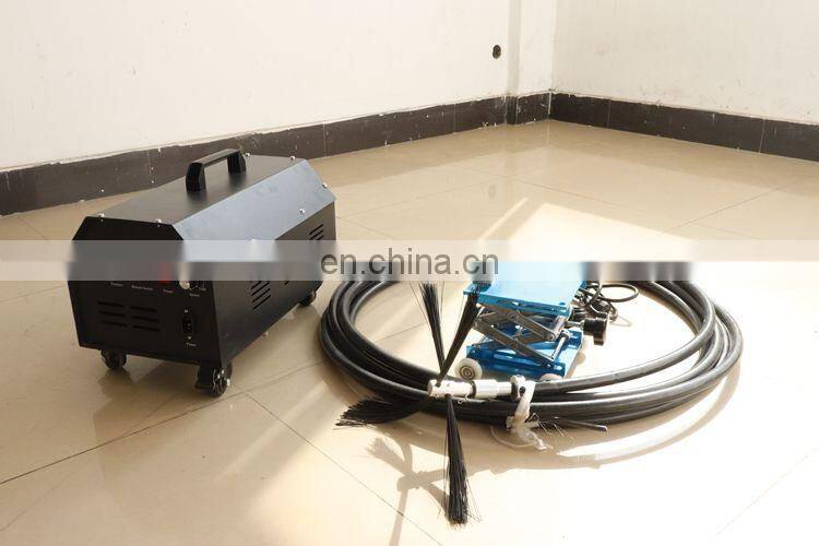 100-500mm Motor Motivation Rotating Hose Air Duct Cleaning Equipment