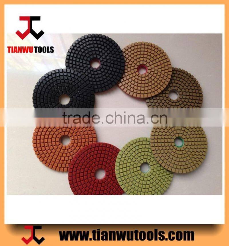 Premium and Economy Wet Diamond Polishing Pads / stone polishing pad