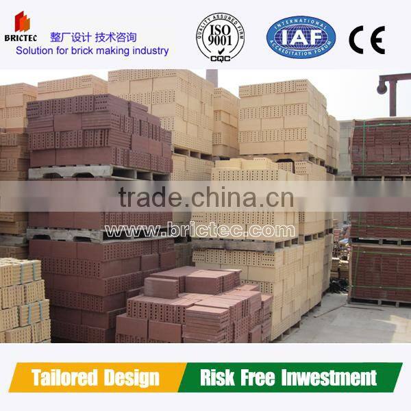 Automatic clay brick manufacturing plant and auto red brick making machine