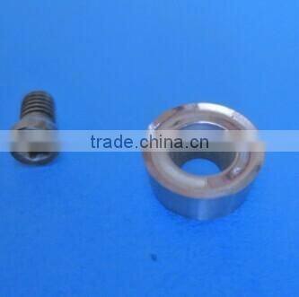 Round carbide turning insert for wood cutter in 8mm diameter and 12mm diameter with TORX headind screws