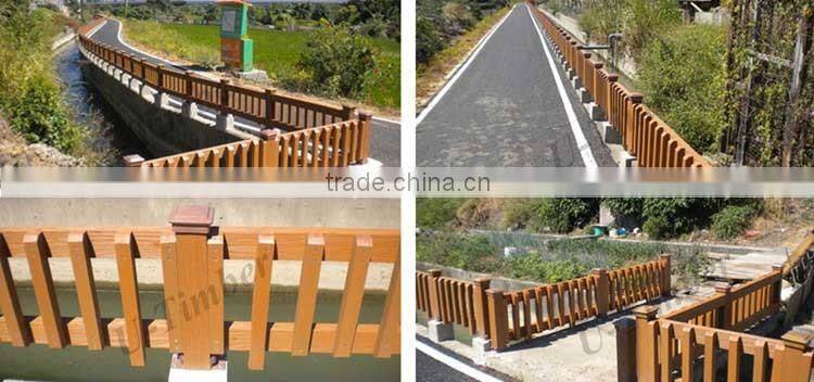 High admiration and widely trusted WPC composite stair railing