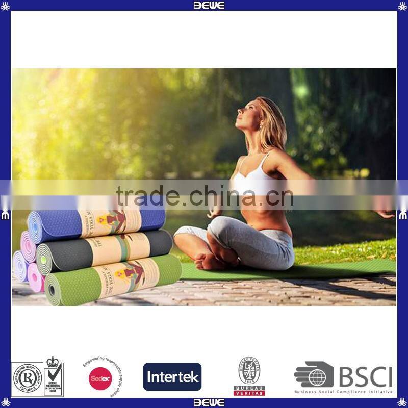 Manufacturer wholesale customized eco-Friendly Material Yoga mat