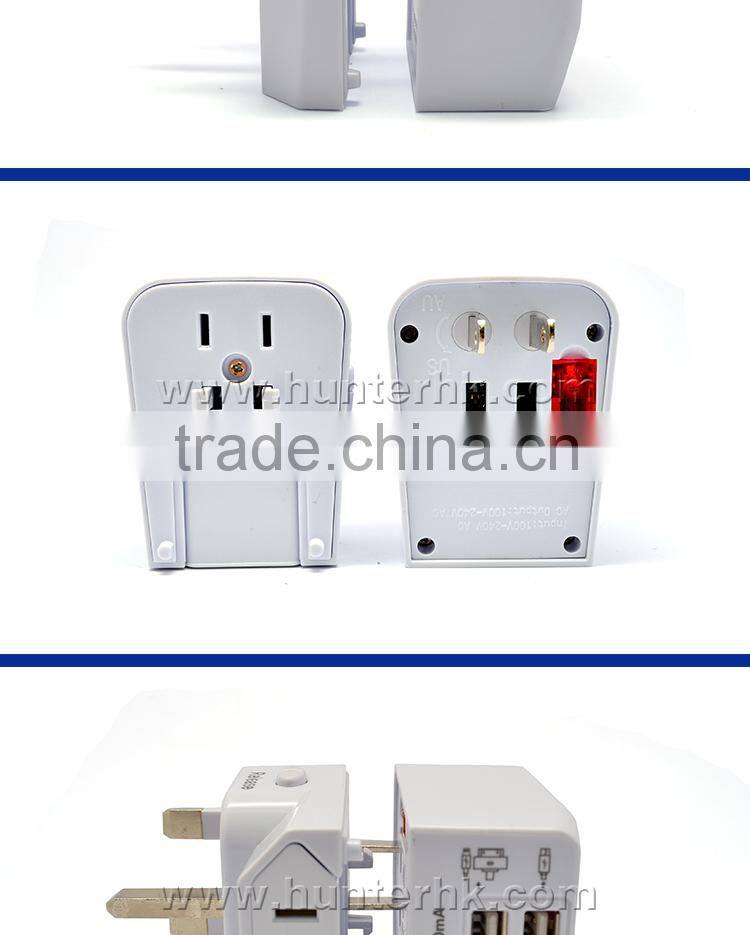 Multiple 2 USB Ports Universal Travel Charger