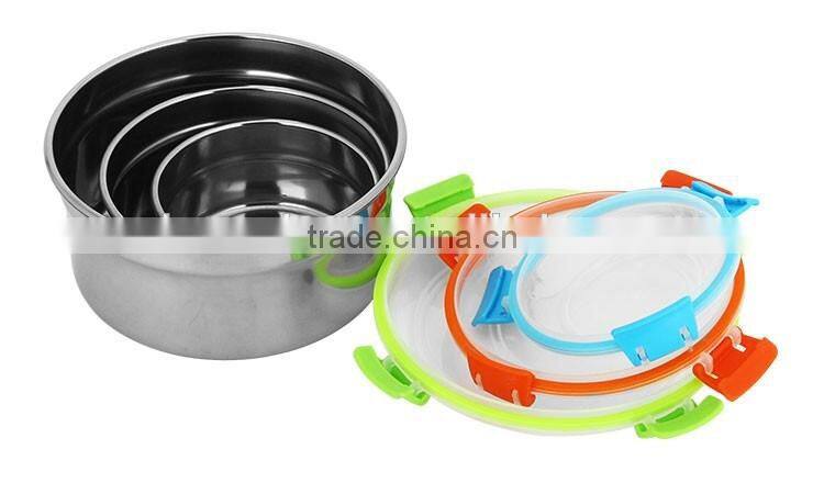 houseware kitchenware wholesale mixing bowl food packaging jars/stainless steel coffee canister/kitchen canister