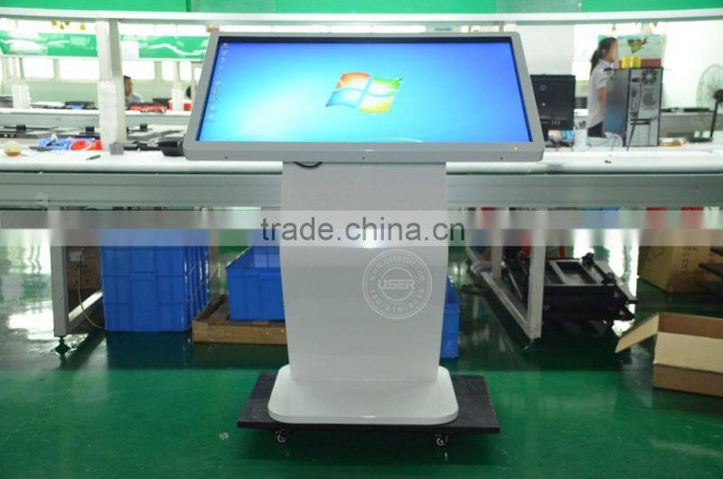 Modern design metro hotel indoor signage wireless all in one machine