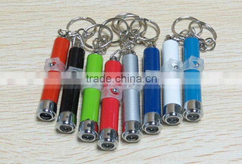 Aluminum Mini LED Flashlight Keychain Torch