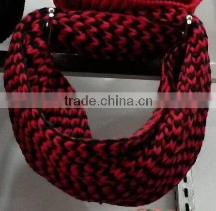 Warm Keeping 2014 New Style Acrylic Circle Loop Fashion Lady Winter Scarf