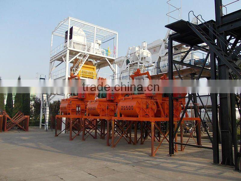 JS series electronic concrete mixer JS500