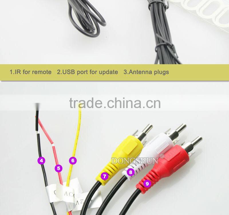 TV-T2 Car DVB-T T2 TV receiver for Russia/Thailand