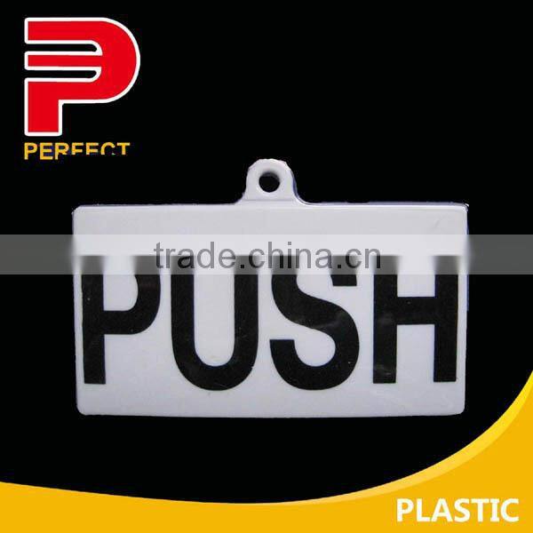 warning board adhesive plastic sign