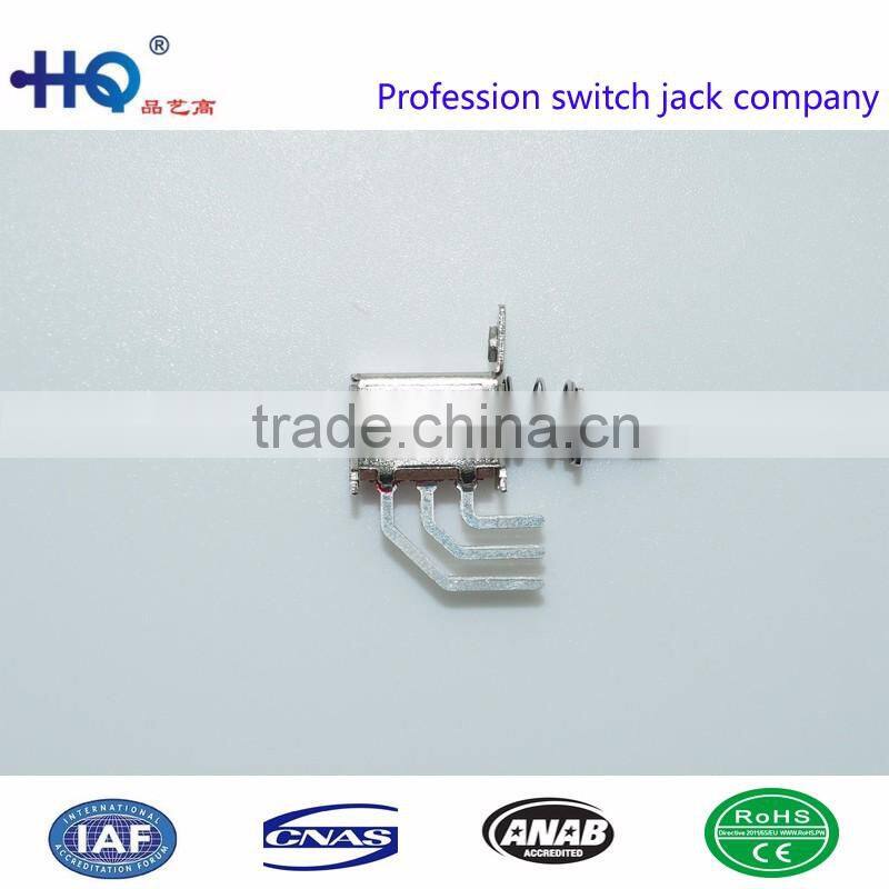 Affordable price push button locked switches, with black knob , PS-22F27