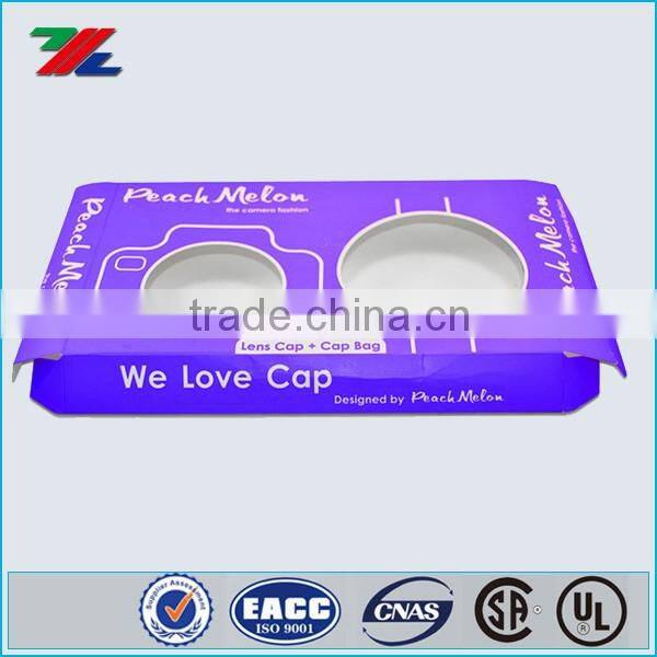 2016 new design hot sell best quality packing paper box with window for cosmetic