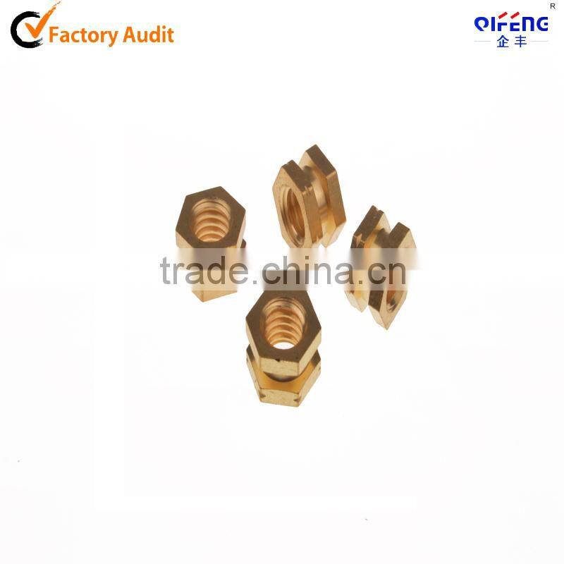 brass hex nut (Factory direct sales)