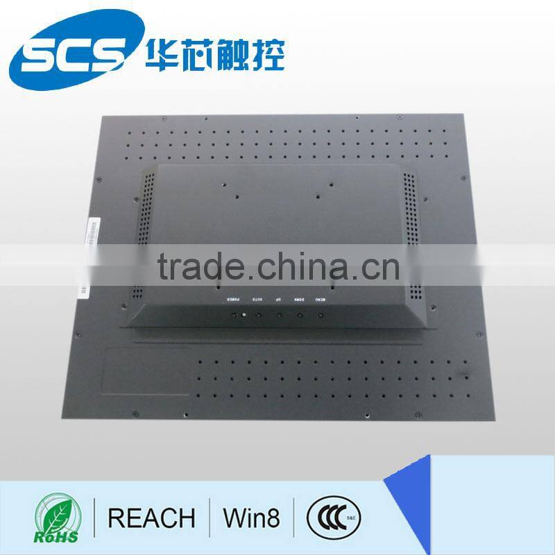 17 inch flatness design interactive display with wide viewing angles