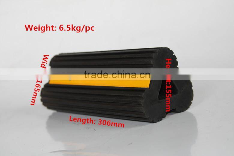 Rubber Car Stopper Adjustable Wheel Stopper