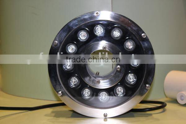Stainless steel DMX led underwater fountain light