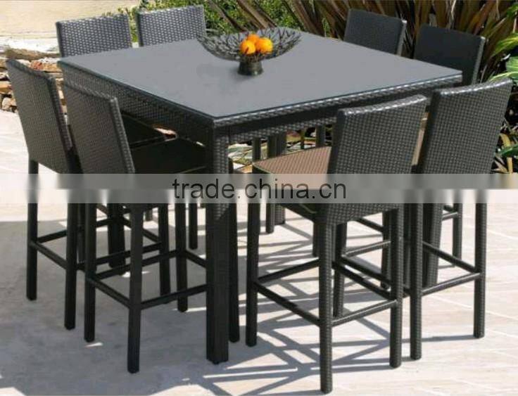 Home Bar Furniture / Outdoor Bar Table / Seaside Wicker Bar Stool