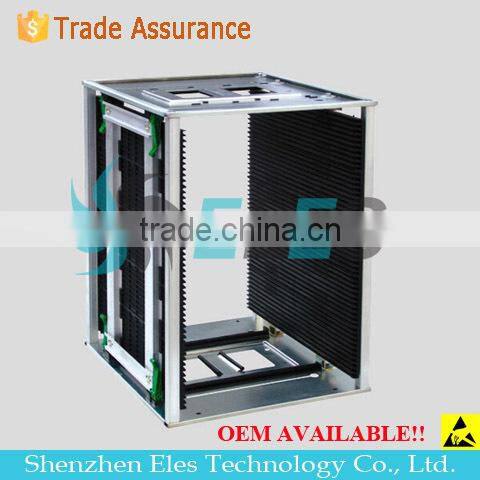 OEM High Temperature SMT Anti-static ESD Magazine Rack for PCB Storage