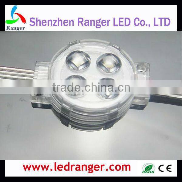 battery operated LED Pixel Module Light DMX512 with Mini Decoder Clear cover with Lens for 5050 LEDs