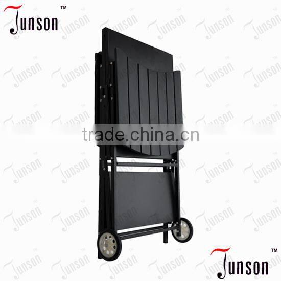 Outdoor foldable camping trolley for bbq