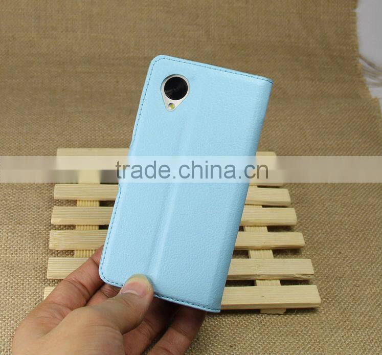Manufacturer PU leather for nexus 5 wallet case , For LG Nexus 5 case wallet