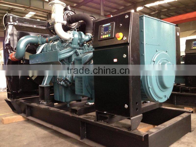 Industrial open frame type 350kva diesel generator powered with Doosan engine