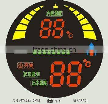 0.56 inch 7 segment 6 digits LED digital display