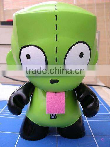 Green ET adult toy figures,flexible figure decoration