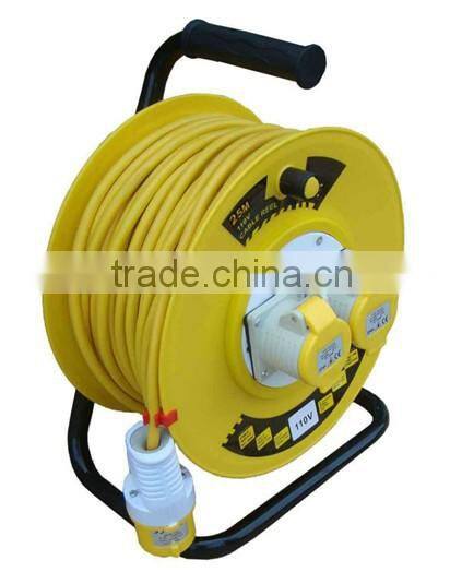 Electrical Indurstrial Extension Cable Reel With Surger Protection And Cover