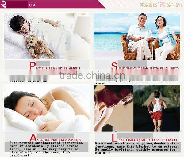 100% Natural Bamboo Fiber Blanket