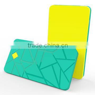 Super slim li-polymer battery power bank 4000mah