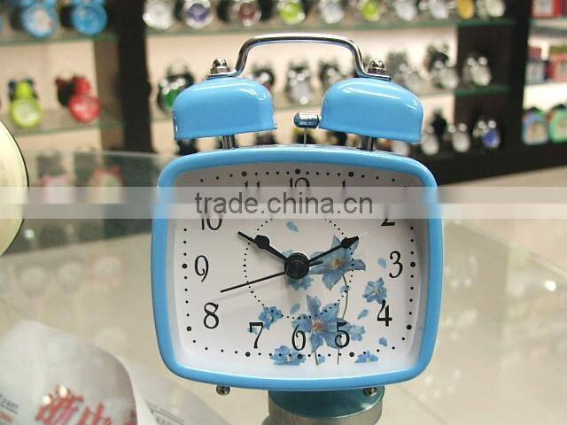 square shape flip alarm clock for birthday gift wholesale china