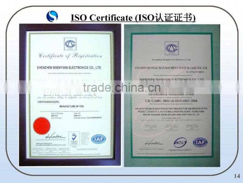 FR4 one layer copper-clad laminate (ccl) PCB