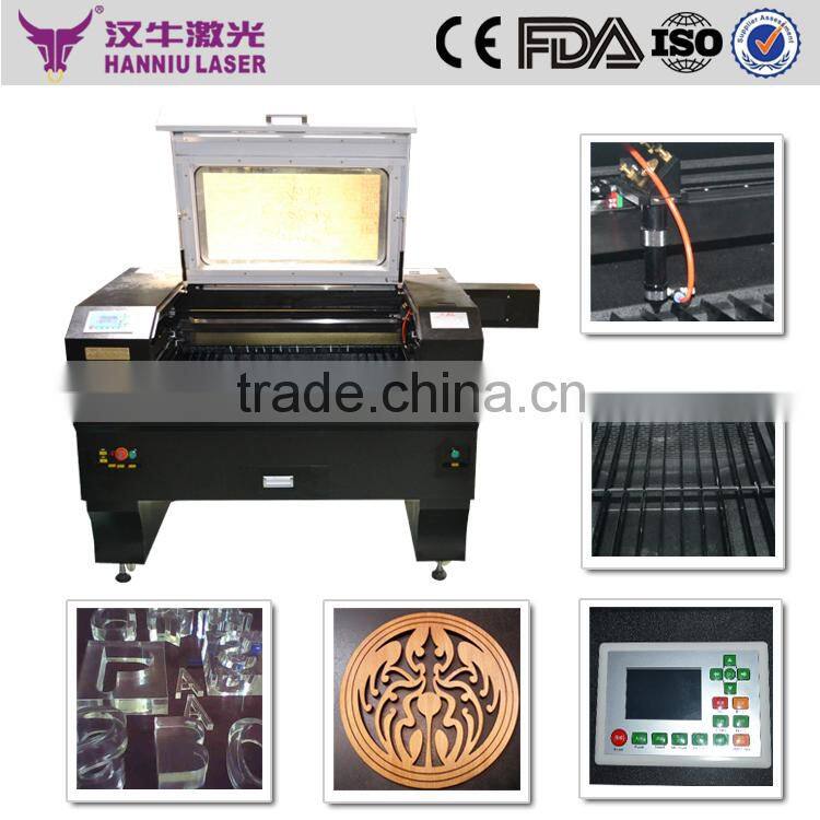 K9060 900*600mm linear guide co2 mini laser cutter
