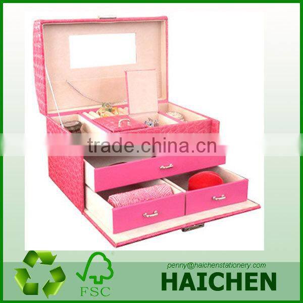Elegent Custom Made Wooden Box for Jewelry