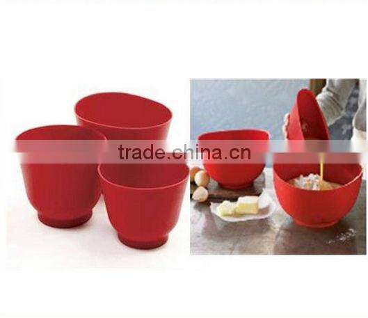 Mini Flexible Silicone Pinch Bowl Set of 4