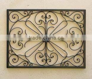 Top-selling decorative cast iron window grill