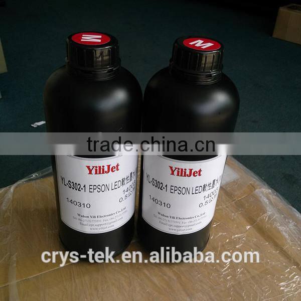 CRYSTEK China manufacturer UV ink for large format LED UV flatbed printer
