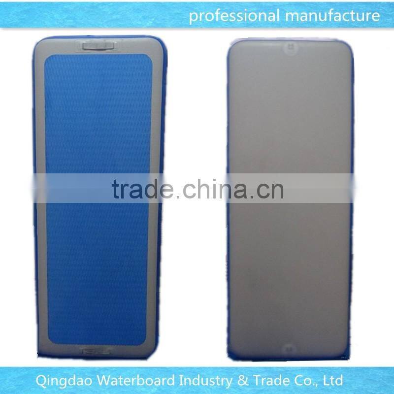 Green colour fashion water floating yoga mat