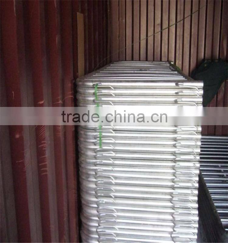 factory hot dipped galvanized anping pedestrian metal traffic crowd control Barrier