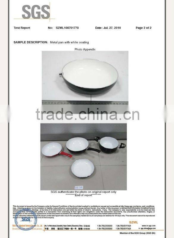 Aluminum non stick milk pot with lid