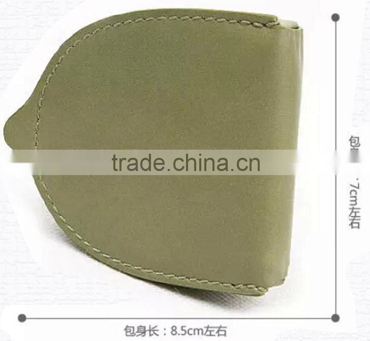 Leather Coin Pouch,Leather Coin Purse,2016 zipper coin purse