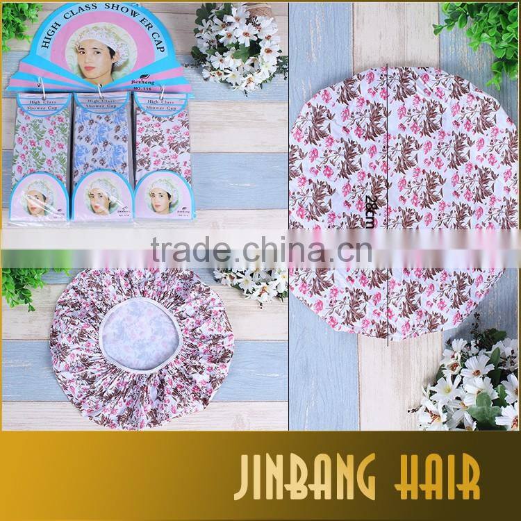 Fashion Design Stylish High Quality shower cap bath hat with Beautiful pattern and color bath hat
