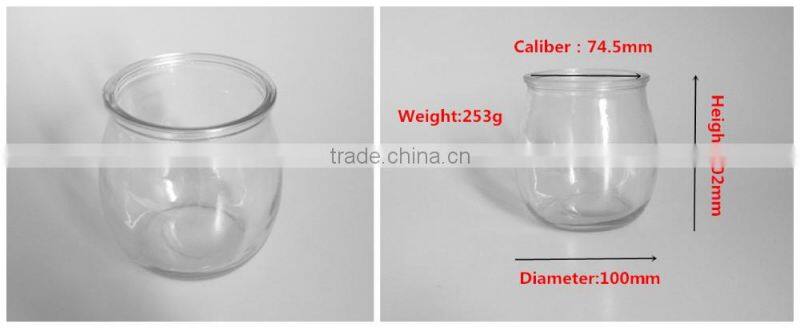 Candle holder glass mug cup wholesale