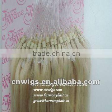 SUPER QUALITY human hair extensions easy loop micro ring